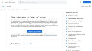 
                            6. Die neue Search Console - Search Console-Hilfe - Google Support