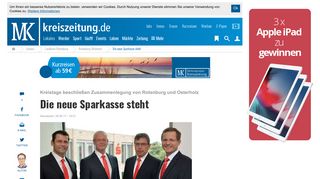 
                            7. Die neue Sparkasse steht | Rotenburg (Wümme) - Kreiszeitung