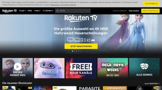 
                            8. Die neuesten Blockbuster - Rakuten TV - Dein Kino zu Hause