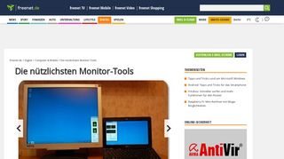 
                            6. Die nützlichsten Monitor-Tools - freenet.de