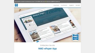 
                            11. Die NWZ-ePaper App | NWZonline.de