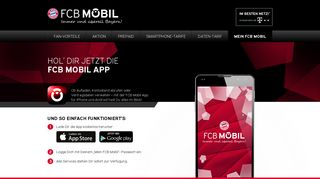 
                            4. Die offizielle FC Bayern Mobil App | FCB Mobil