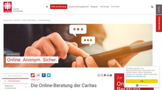 
                            1. Die Online-Beratung der Caritas