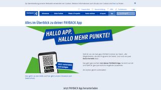 
                            9. • Die PAYBACK App • »mein persönlicher Shopping Assistent«