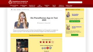 
                            2. Die PlanetRomeo App im Test 2019 - Singlebörsen-Vergleich