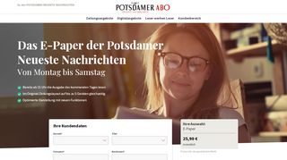 
                            2. Die Potsdamer Neueste Nachrichten als E-Paper im ... - PNN Abo