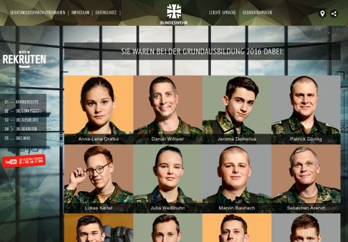 
                            2. Die Rekruten - Bundeswehr Karriere
