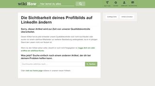 
                            8. Die Sichtbarkeit deines Profilbilds auf LinkedIn ändern – wikiHow