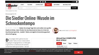 
                            11. Die Siedler Online: Browser-Spiel für PC im Test - COMPUTER BILD ...