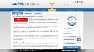 
                            6. Die Sparkasse Bremen | BankingCheck.de