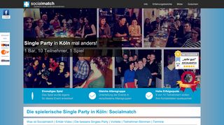 
                            9. Die spielerische Single Party in Köln | Socialmatch