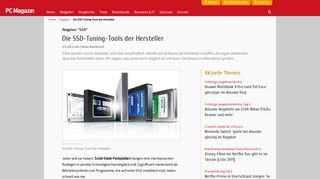 
                            12. die SSD-Tuning-Tools der Hersteller - PC Magazin