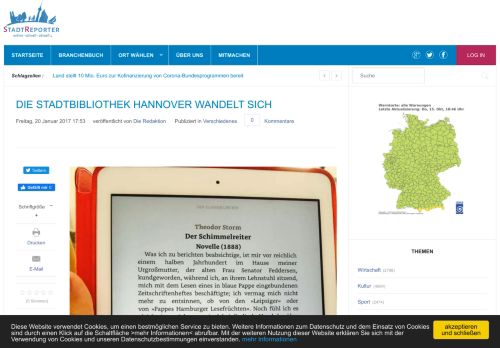 
                            11. Die Stadtbibliothek Hannover wandelt sich - Stadtreporter