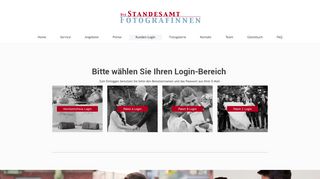 
                            2. Die Standesamtfotografinnen - Kunden-Login