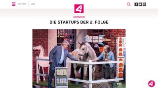 
                            12. Die Startups der 2. Folge - puls4.com