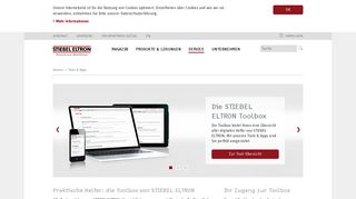 
                            3. Die STIEBEL ELTRON Toolbox – alle Tools und Apps auf einen Blick