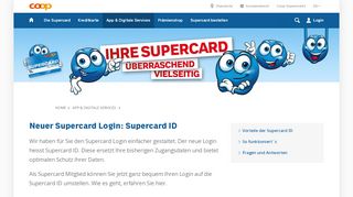 
                            2. Die Supercard ID als zentraler Login