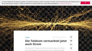 
                            12. Die Telekom vermarktet jetzt auch Strom - telecom-handel.de