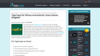 
                            13. Die Tipp3 App: So klappt's mit der mobilen Wette - OpenOdds