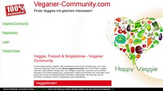 
                            4. Die Veganer und Veggie Community und Singlebörse