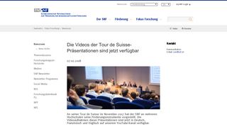 
                            8. Die Videos der Tour de Suisse-Präsentationen sind jetzt verfügbar - SNF