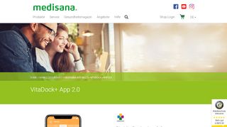 
                            4. Die Vitadock+ App 2.0: Ihre Gesundheitsapp | Medisana®