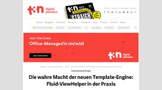 
                            6. Die wahre Macht der neuen Template-Engine: Fluid-ViewHelper in ...