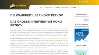 
                            5. Die Wahrheit über Koko Petkov - Inside Trading