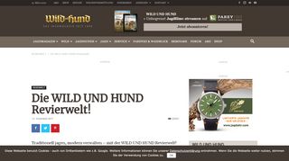 
                            6. Die WILD UND HUND Revierwelt! - WILD UND HUND