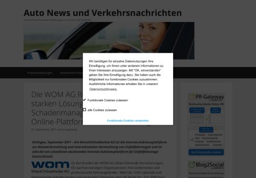 
                            5. Die WOM AG Restwertbörse - Mit starken Lösungen im ...