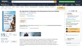 
                            11. Die Yoga-Sutras im Alltag leben: Die philosophische Praxis des ...