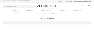 
                            4. DIE ZEIT Akademie Geschenkideen | ZEIT Shop