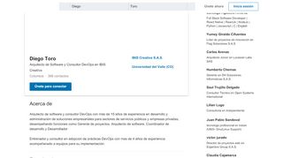
                            10. Diego Toro - Consultor DevOps - IBIS Creativa S.A.S. | LinkedIn