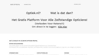 
                            3. Diensten - Mijn.Optiek.nl - Voor alle Zelfstandige Opticiens