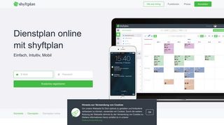 
                            6. Dienstplan online mit shyftplan