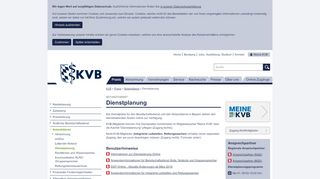 
                            10. Dienstplanung im Notarztdienst - Kassenärztliche Vereinigung ... - KVB