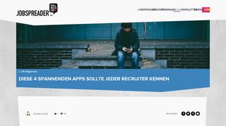 
                            7. Diese 4 spannenden Apps sollte Recruiter kennen