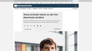 
                            7. Diese Gründer haben an der Uni Mannheim studiert | Gründerszene