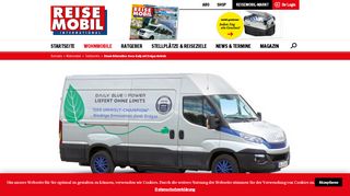 
                            9. Diesel-Alternative: Iveco-Daily mit Erdgas-Antrieb - Reisemobil ...