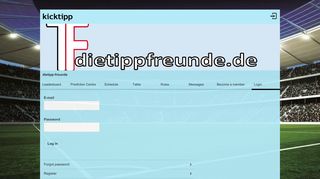 
                            8. dietipp-freunde Prediction game - Login | kicktipp