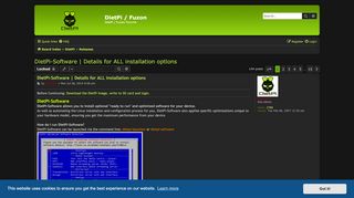 
                            12. DietPi-Software | Details for ALL installation options - Page 7 ...