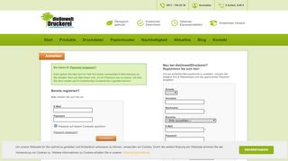 
                            1. dieUmweltDruckerei.de | Login - Melden Sie sich hier an