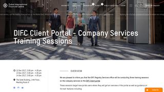 
                            5. DIFC Client Portal - Company Services Training Sessions | Dubai ...