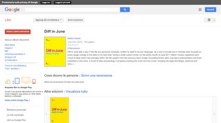
                            10. Diff in June - Risultati da Google Libri