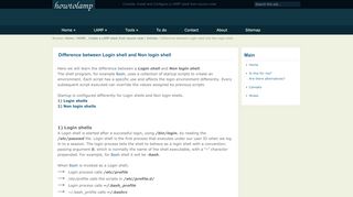 
                            4. Difference between Login shell and Non login shell - How ...