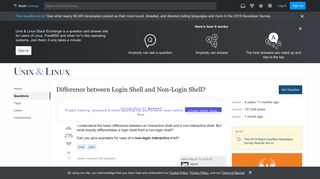 
                            10. Difference between Login Shell and Non-Login Shell? - Unix & Linux ...