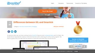 
                            7. Differences between IXL and Smartick - Elementary Math