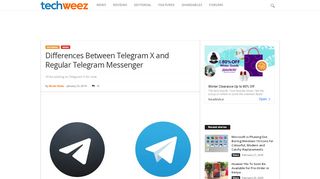 
                            4. Differences Between Telegram X and Regular Telegram Messenger