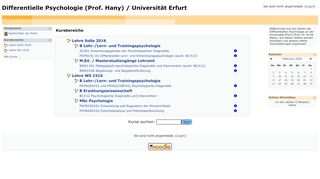 
                            11. Differentielle Psychologie (Prof. Hany) / Universität Erfurt