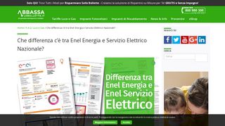 
                            10. Differenza tra Enel Energia e Servizio Elettrico Nazionale